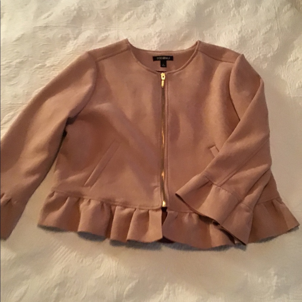Pink Suede Jacket
